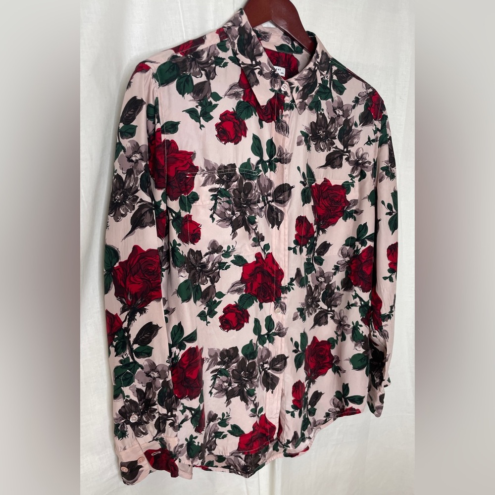 Equipment Silk Blouse Medium